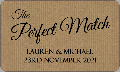 The perfect match - perfect, wedding
