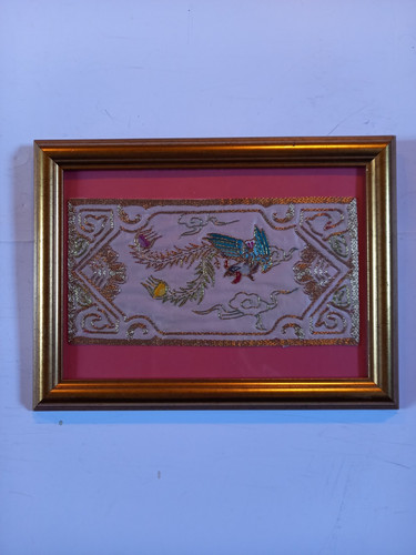 Framed chinese embroidery - chinese,