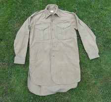 British Army 1949 49 Pattern Battledress Collared Shirt Post WW2 Uniform