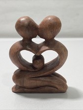 Carved Wood Wooden Couple