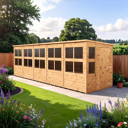 Empire pent potting shed - pent,