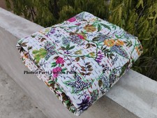 White paradise print cotton