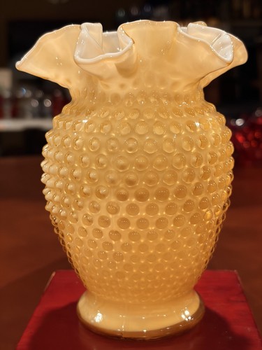 Vintage fenton honey amber - vintage,