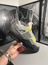 Jordan 4 Retro 95 Neon SE Black/Anthracite/Cool Grey/Volt CT5342-007 UK 7.5