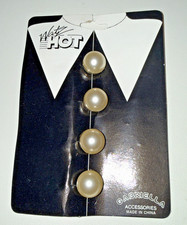 Vintage Button Covers x 4