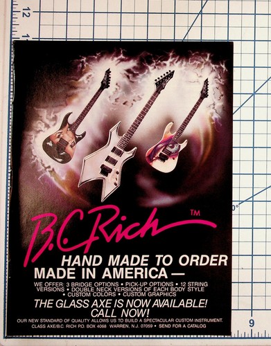Rich guitars vintage - rich, 80s