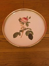 Vintage Retro Round  Serving