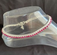 Diamante anklet ankle - ankle, chain