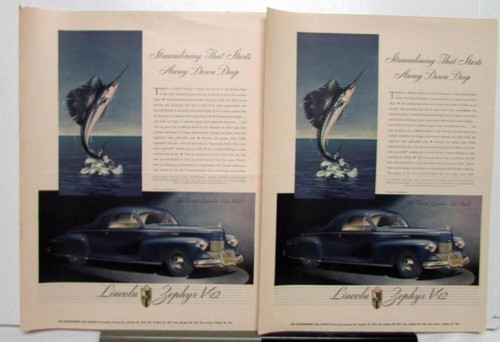 1942 lincoln zephyr v12 coupe - 1942,