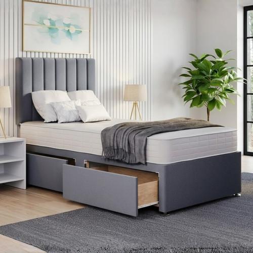 New single divan bed plush - new,