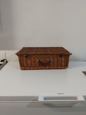 Vintage Wicker Picnic Basket