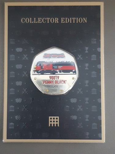 50p railway heritage collector - railway,