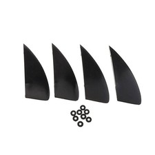 PVC Fly Kite Surfing Board Fins Inflatable Shark Fins Safe Water Separator