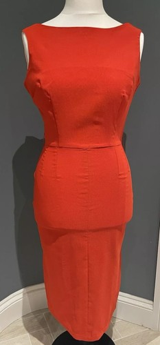 Bettie page red pencil dress - pencil,