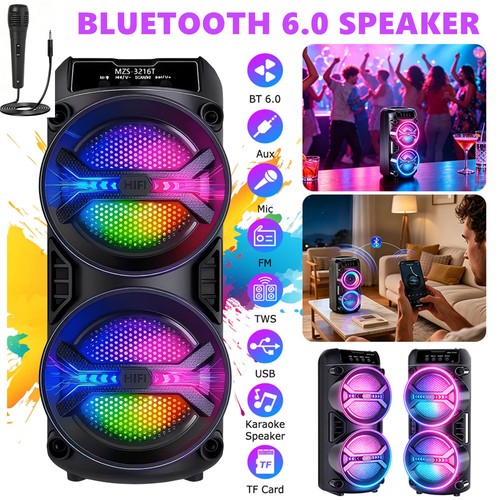Portable bluetooth speaker - portable, 6.0