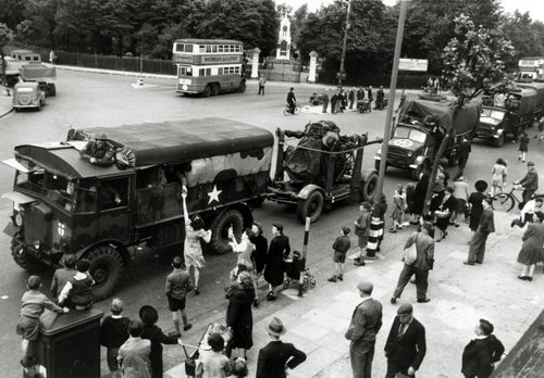 Wwii 1944 convoy military - wwii, of