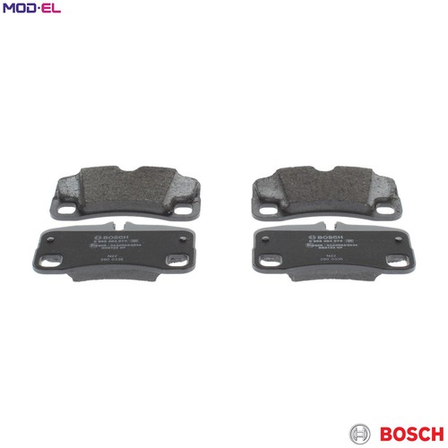 Brake pad set - brake, 0