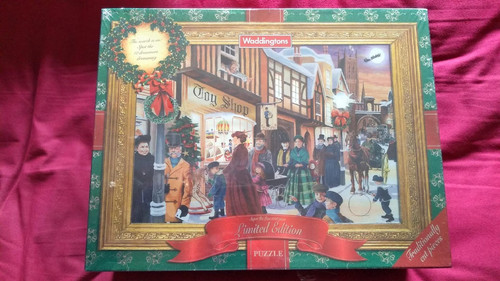 Waddingtons christmas jigsaw - christmas,
