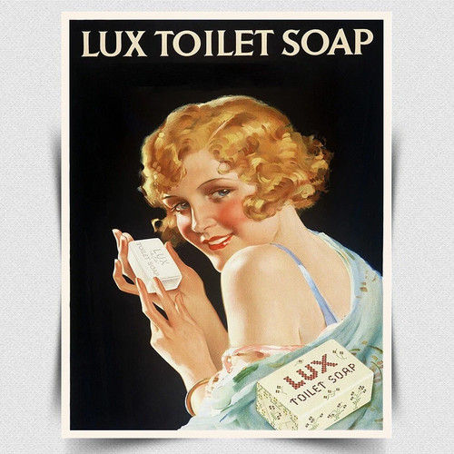 Lux soap metal - sign, wall