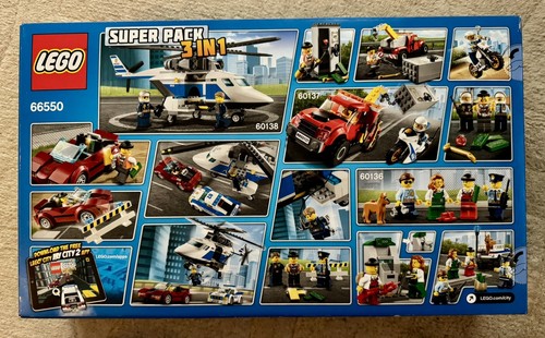 Lego city 66550 police 1 - police, 3-in-1