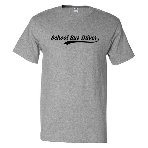 Funny school bus driver retro - school,