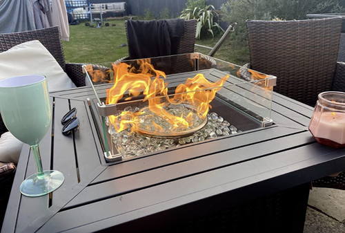 Large fire pit outdoor garden - pit,