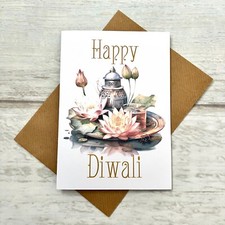 Happy Diwali Greeting Card
