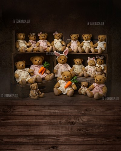 Teddy bears vintage - bears, decor