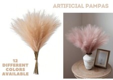 Artificial Pampas Grass Fluffy Reed Bunch Wedding Party Flora Arrangements 2025