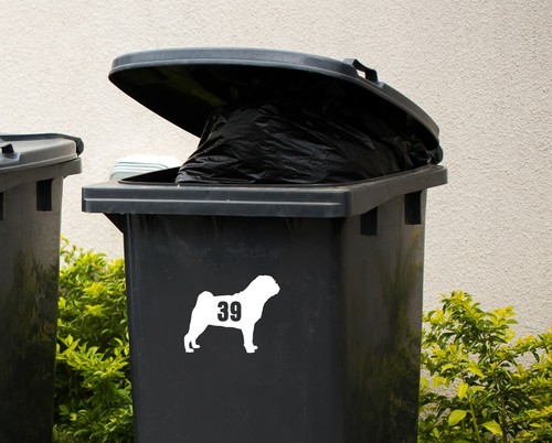 Wheelie bin numbers - wheelie,