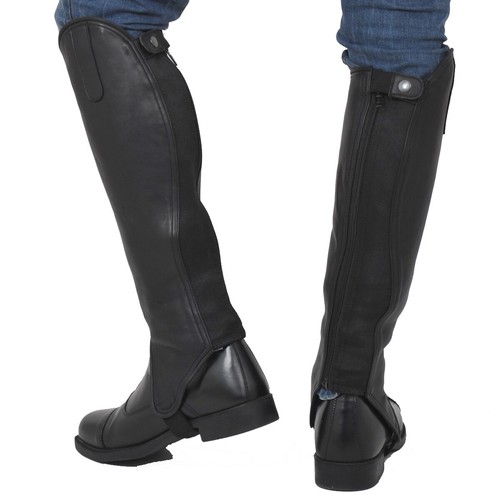 Genuine soft leather gaiters - genuine,