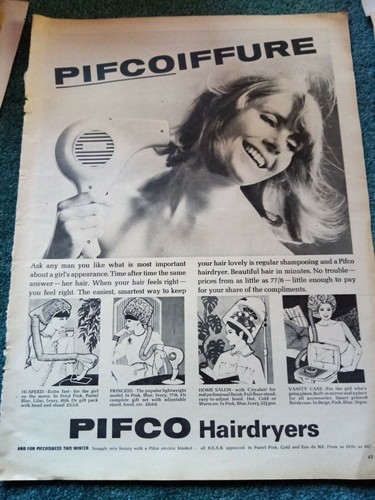 Sa17 ephemera 1960s - ephemera, advert