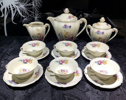Limoges hand painted ancienne - hand,