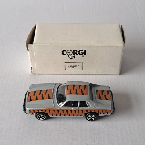 Corgi silver jaguar - silver,