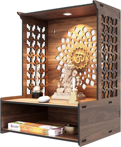 Wooden pooja mandir - pooja,
