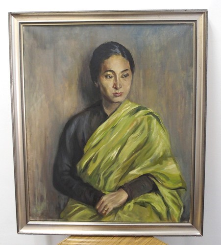 Large framed original oil