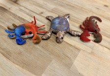 3 x Sand Filled Animals - Crab