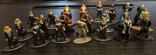 Harry Potter Die Cast Mini Figures Nano Metalfigs Bundle of 22 (some duplicates)