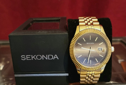 Gold plated sekonda 42mm - gold-plated,