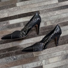 Black Leather 80's Vintage