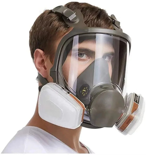 New gas mask full - new, 7-in-1