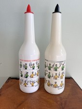 Set Of 2 Flair Bartender Practice & Performance Bottles Official Visual