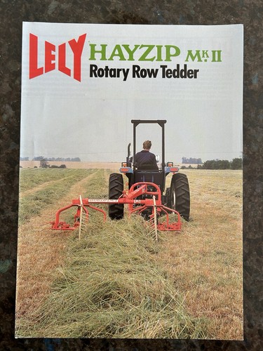 Lely hayzip mk11 tedder - hayzip,