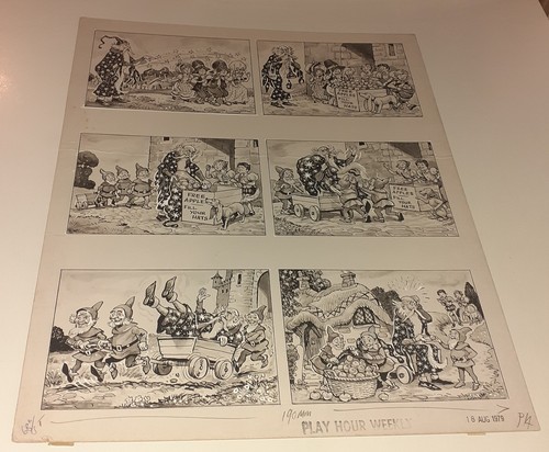 Original art luis bermejo - art,