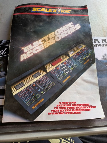 Scalextric 1980s electronic - scalextric,