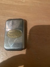 Dalvey Scotland Petrol Flip-Top Lighter Working Condition, Wind-Proof, Flip-Top