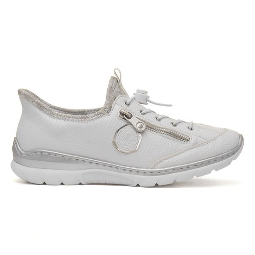 Rieker womens shoes - rieker, white