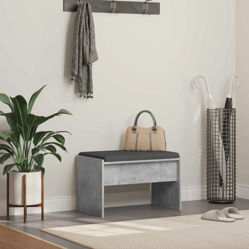 Walplus concrete grey - grey, hall