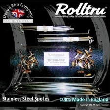 Mc260 ssp stainless spokes - spokes, 18"