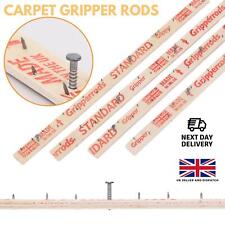 Carpet Gripper Rods 76 cm Long Pre-Nailed Wood Strip - Dual Purpose Pins